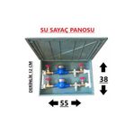 ULUMAK Su Sayaç Panosu Ikili 53*10*38