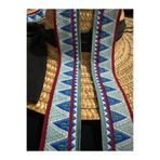 ULUPAMİR Renkli Kilim Desen Etnik Şerit
