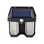 Ulupazarlama 618-2 Rustik Ampul İkili Solar Duvar Aplik Güneş Enerjili Hareket Sensörlü