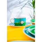 Ulus Home Acar Green Bird Stüdyo 6 Kişilik 19 Parça Brunch Çay Pasta Seti Kahvaltılık