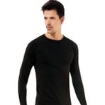 Ulus-Kota Erkek Uzun Kollu Atlet Termal - XL - Siyah