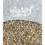 Ulusoy Botanik Sarı Çizgili Dolomit Taş / Gökkuşağı Dekoratif Dolomit Taşı / Saksı, Teraryum, Akvaryum Süsleme Taşları / 1-2 cm / 1 kg