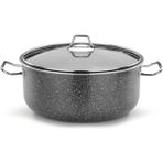 Ulutaş 40 cm Granit Maxi Derin Tencere - Gri