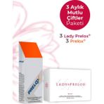 umay ilaç mutlu çiftler paketi / 3 aylık (3 prelox®+ 3 lady prelox®)