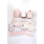 Umaybebek Babynest Puset Örtüsü Alt Açma Emzirme Yastığı Bel Destekli Ana Kucağı Bebek Arabası Minderi-Panço-Prenses Fırfırlı P