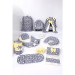 Umaybebek Babynest Puset Örtüsü Alt Açma Emzirme Yastığı Bel Destekli Ana Kucağı Bebek Arabası Minderi-Tutmalı - 400 A