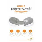 Umaybebek Bel Ve Karın Desteği, Hamile Yastığı, Çok Fonksiyonlu, Uyku Emzirme Yastığı, Ayarlanabilir, Cırtlı
