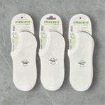 Umberto Kadın Beyaz Bambu Sneaker Çorap 3’lü – Terletmez, Nefes Alır - 36 - 40
