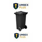 UMBEX PLUS UMBEX Tıbbı Atık Plastik Çöp Konteyneri 120 Litre Konteyner - A Isıya Karşı Dayanıklı-