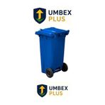 Umbex Tıbbı Atık Plastik Çöp Konteyneri 120 Litre Konteyner - A Isıya Karşı Dayanıklı- - Mavi