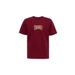 UMBRO Erkek Bordo Oversize T-shirt Pamuklu Süprem Umbro Shot Tee