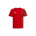 UMBRO Erkek Kırmızı Oversize Pamuklu Bisiklet Yaka T-shirt Umbro Bust Tee FF-0152