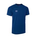 UMBRO Erkek Saks Sport T-shirt - Antrenman Tişörtü Ter Tutmaz - Kısa Kollu Tişört TF0088 Training Sax
