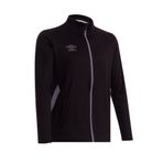 UMBRO Erkek Siyah Eşofman Üstü - Fit Spor Ceket Fermuarlı - TC-0121 Umbro Deer Camp Jacket Black