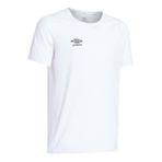Umbro Erkek Siyah Solo Training Bisiklet Yaka Tisort Tf-0167- Beyaz