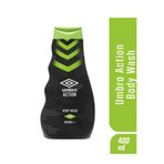 UMBRO Erkek Vücut Yıkama Duş Jeli Şampuanı 400ml Action