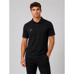 Umbro Lotus Kamp Erkek Siyah Pamuklu Polo Spor Tişört TF0530 - 3XL