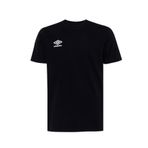 Umbro Pamuklu Siyah Spor Erkek Tişörtü - FF-0150