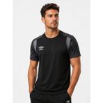 Umbro TF0437 Plus Training Erkek Siyah Antrenman Spor Tişörtü