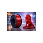 UMD Translucent Kırmızı PETG Filament 1.75mm 1KG Yarı Şeffaf 3D Yazıcı Filamenti Dayanıklı Parlak Baskı