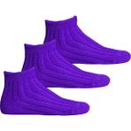 U&me Kadın Uyku Çorabı 3'lü Set 36-40 Mor - 36 - 40