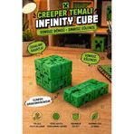 Umikolab 💚Creeper Temalı Infinity Cube | Katlanabilir Fidget Küp | Anti Stres Oyuncak | 3D Baskı | Akıcı Katlanan Model