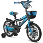 Ümit 1602 Trend-Y-Bmx-Sepet-V-Erkek Çocuk Bisikleti 16 Jant Siyah Mavi - Çok Renkli