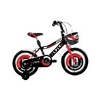 Ümit 1647 Alpına-M-Bmx-V Erkek Çocuk Bisikleti 16 Jant Siyah Kırmızı - Çok Renkli