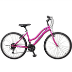Ümit 2634 Explorer Lady 26 Jant 21 Vites Pembe Beyaz Bisiklet