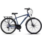 Ümit 2834 Ventura-2d Erkek Şehir Bisikleti 460H Md 28 Jant 21 Vites Dark Blue Silver - Çok Renkli