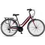 Ümit 2839 Ventura Dmd Lady 28 Jant 21 Vistes Bisiklet Bordo Beyaz - Bordo - Gri - Beyaz