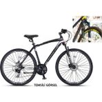 Ümit 28J Ümit Magnetıc V Şehir Bisikleti - Siyah Lime - 51 - Siyah - Lime