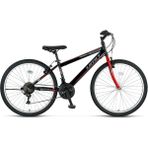 Ümit Bisiklet Ümit Colorado 24 Jant Dağ Bisikleti 2401 (135 ile 155 cm Arası Boy) - Siyah - Kırmızı - Gri