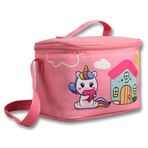 Ümit Çanta Kız Çocuk Beslenme Çantası (Thermo Isı Yalıtımlı) - Unicorn - Pembe Yeşil - 5052