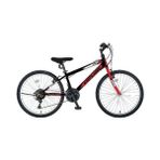 Ümit Explorer 24 Jant V 21V Dağ Bisikleti Siyah Kırmızı