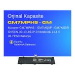 Ümit Maker Monster GM7MPHS - GM7MQ8P - GM7NG0R GK5CN-00-13-4S1P-0 Notebook 11.4 V 46.71Wh Batarya – Orjinal Uyumlu, Yüksek Performanslı - Renkli