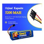 Ümit Maker Roborock T7 5200 Mah Robot Süpürge Yanmaz Batarya – 14.4V Li-Ion Güç Kaynağı | Geniş Alanlarda Etkili Temizlik!