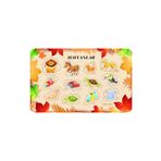 ümit toys Bıngo Eşleştirme Eğitici Öğretici Ahşap Hayvanlar 3 Sayı Eşleştirme Oyunu Puzzle Pop Tube