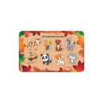 ümit toys Bingo Eşleştirme Eğitici Öğretici Ahşap Hayvanlar 4 Sayı Eşleştirme Oyunu Puzzle Pop Tube