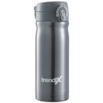 UMIX ÇELİK İÇLİ MATARA 350ml GRİ