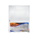 Umix Şeffaf Poşet Dosya 100 Lü (1 Paket)