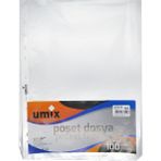 Umix Umi x Şeffaf Poşet Dosya 100'lü 1 Paket