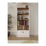 umondesign Havana 5 Raflı Kapaklı Kitaplık MDF Dekoratif Kapak Bohem