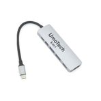 UmoTech 5in1 Type-c to USB Hub 5 Port Çoklayıcı Laptop Macbook Air için Uyumlu Çoğaltıcı USB 3.0/HDMI/TYPE-C