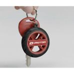 Ümraniye 3D Qj Motor Uyumlu Jant/lastik Detaylı Anahtarlık - Kırmızı