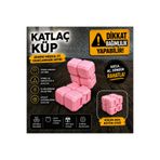 umtglobal PEMBE Infinity Cube – Sonsuz Küp & Hareketli Stres Küpü