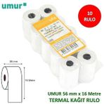 Umur 56 mm 16 mt Termal Rulo