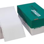 Umur 6" x 17 cm 3/N Baskısız Kantar Fişi, Renkli, 1000 Yaprak