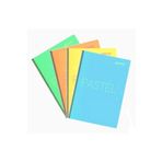 Umur 80 Sayfa Kareli Pastel Defter 4 Adet Karışık Renk