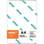 Umur A4 Gramajlı 100gr 1 Paket 500 Sayfa Fotokopi Kağıdı